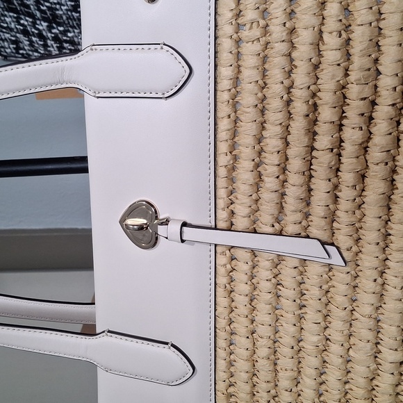 Kate Spade Tan and Cream Woven Tote - Picture 6 of 13